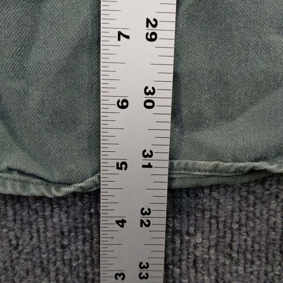 Vintage Levi's Button Up Shirt Mens XL Gray Long Sleeve Pockets Logo - Picture 11 of 12